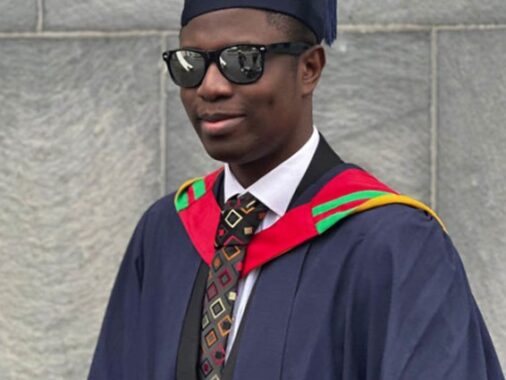  Blind Nigerian Man Bags Masters Degree, Wins Full PhD Scholarship to University of Ottawa Canada